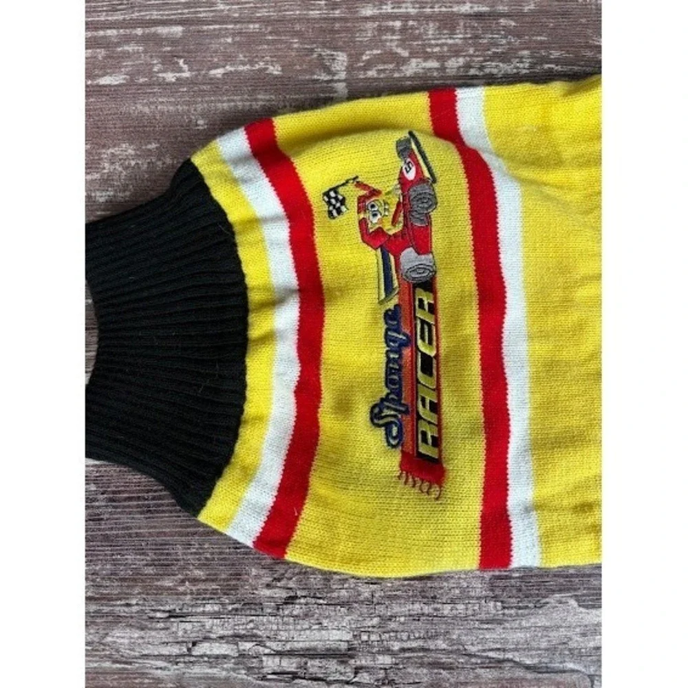Nickelodeon Spongebob Squarepants Sponge Racer Dog Sweater Size Large